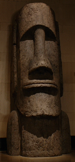 Easter Island Head In Museum Of Natural History Easter Island Head In Museum Of Natural History