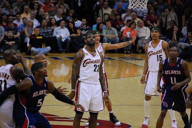 File:LeBron James watches free throw.jpg