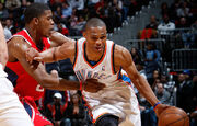 Russell Westbrook Oklahoma City Thunder v Bj-beoJal1Dl