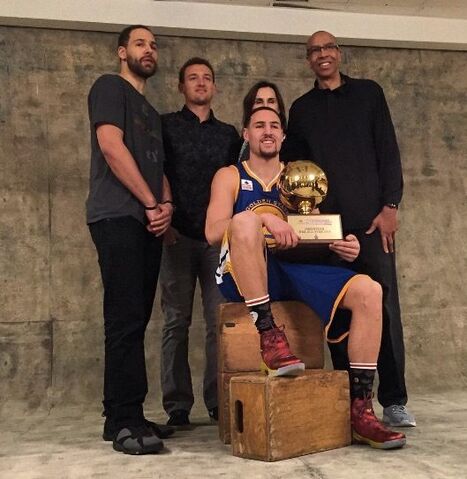 File:Klay Thompson Mother Julie White Thompson-pics.jpg