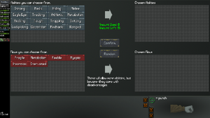Char creation