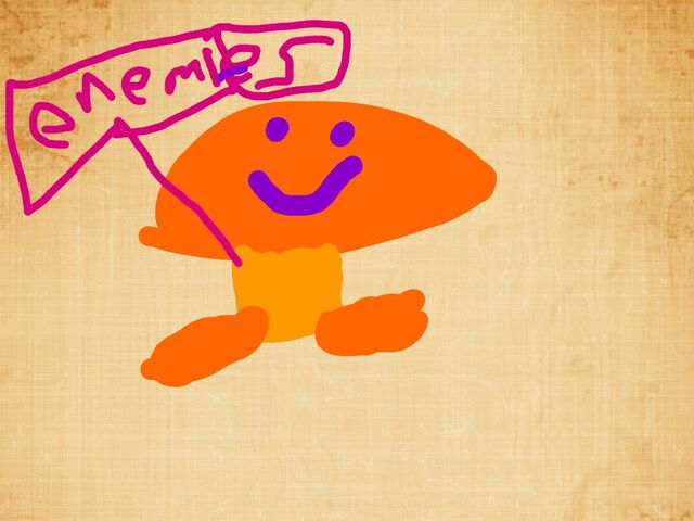 File:Goomba with a sign.jpg