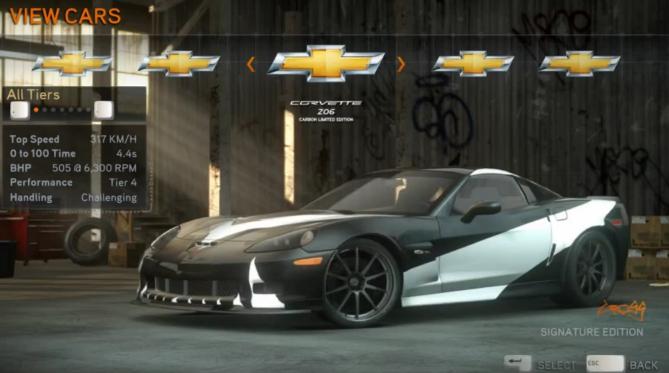 Need For Speed Shift Limited Edition Cars Need For Speed Shift Limited Edition Cars