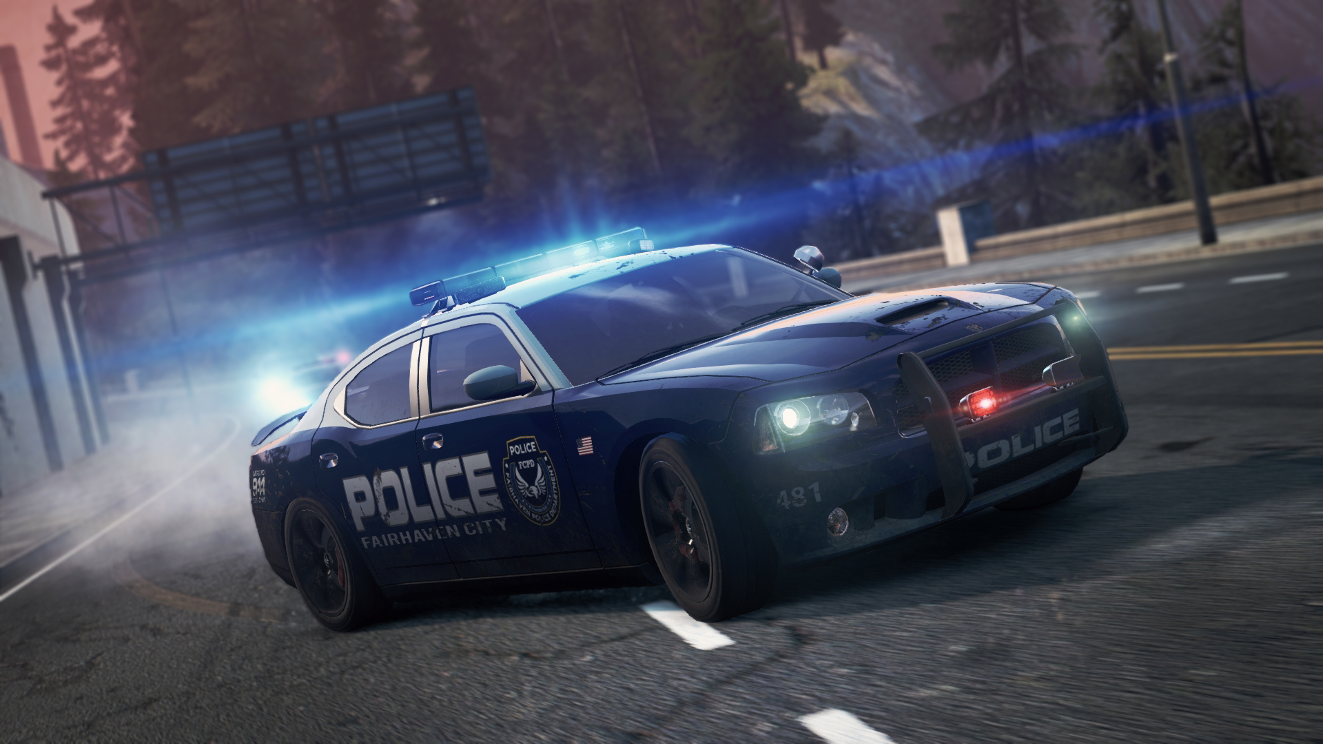 Порше Кайен полиция NFS the Run