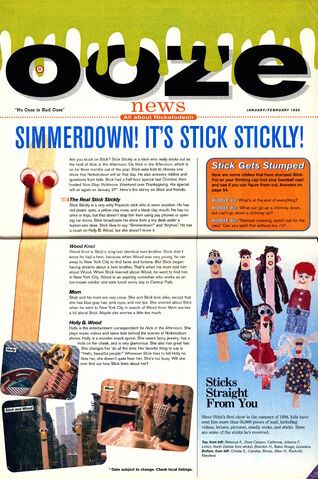 File:Nickelodeon Magazine Ooze News February 1996 Stick Stickly.jpg