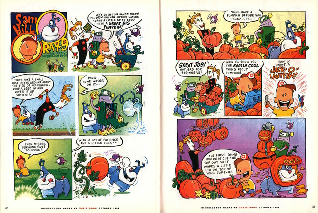 File:Nickelodeon Magazine comic Sam Hill and Ray 9 October 1998.jpg