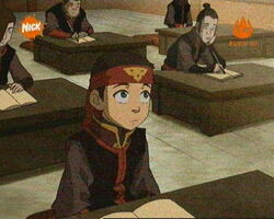 Aang als Schüler