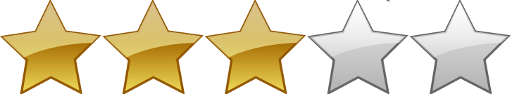 Image result for 3 star rating png