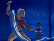 Aang teaches Katara