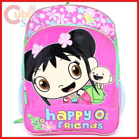 File:Qiyun Ni Hao Kai LAN School Backpack 16 Large Bag Happy Friends Pink.jpg
