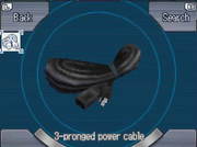 Lab 3-pronged cable