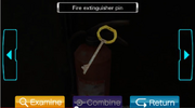 Fire extinguisher pin