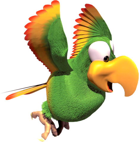 File:Squawks DKC2 Artwork.png