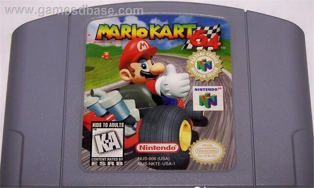 File:Mario Kart 64 Game Cartridge.jpg