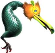 One foot foot snagret