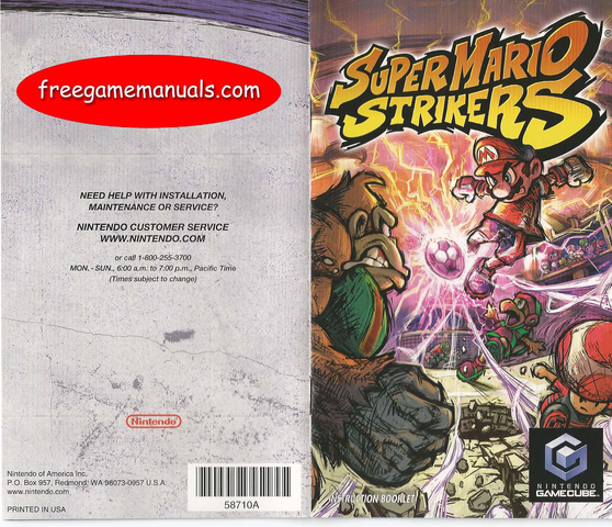 File:Super Mario Strikers Manual front and back covers.png