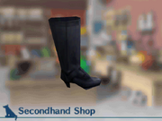Black boot