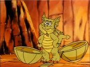 Golden dragon baby