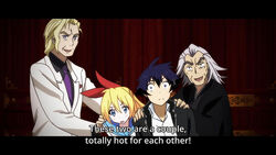 Falsa relación de Raku y Chitoge