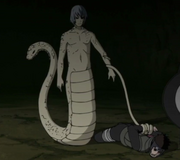 Naruto Shippuden 255 The Artist Return Kabuto brought Yamata before Tobi and Zetsu