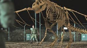 Tyrannosaurus Rex-Pteranodon Skeletal Hybrid