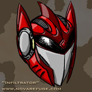 Portrait shadowcat helmet