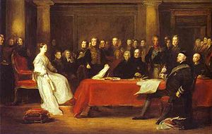 Victoria's first meeting