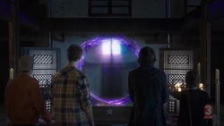 Door opens