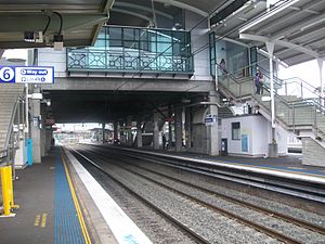 Blacktown railway station platform 6