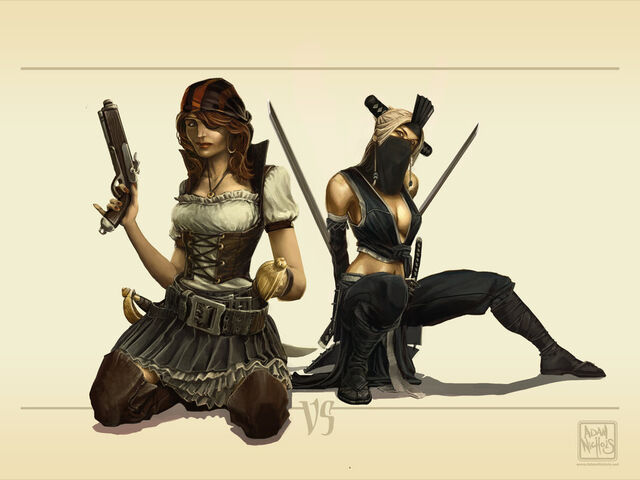File:2007June09 Pirates vs Ninja by Autaux.jpg