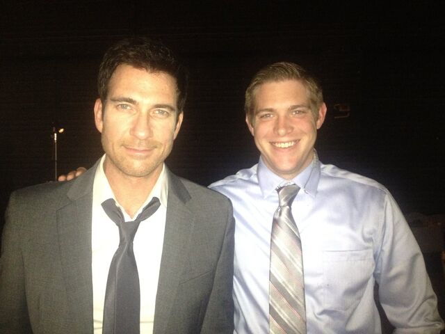 File:OHF actor Cody Daniel on-set (Plays a guy located behind Melissa Leo).jpg