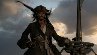 Pirates des Caraïbes La Malédiction du Black Pearl Capitaine Jack Sparrow apparition.png