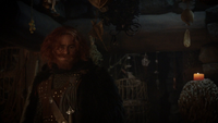 5x09 Roi Fergus requête demande Sorcière de DunBroch cabane chaumière chaudron casque.png