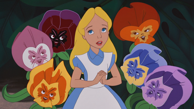 Fichier:Alice au Pays des Merveilles (Disney) pensées chanson Un Matin de Mai Fleuri.png