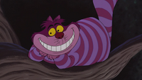 Alice au Pays des Merveilles (Disney) 1951 Chat du Cheshire chafouin sourire
