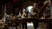 1x01 Geppetto Pinocchio armoire magique construction