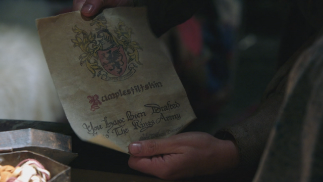 Fichier:2x14 lettre convocation embrigadement engagement intégration armée front Guerre des Ogres Rumplestiltskin Sir William Duvrant.png