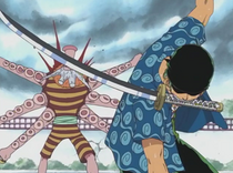Zoro vs Hachi