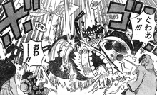 Robin, Bartolomeo y Gladius cayendo.png