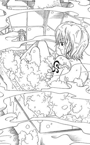 File:Nami's Bath Loguetown Novel.png