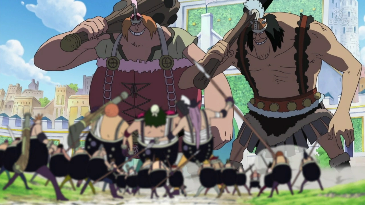 Image Franky Family and Giants.png One Piece Wiki FANDOM powered