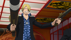 Sanji Wielding Guns