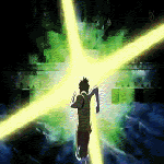 Ivankov y Luffy vs kizaru.gif
