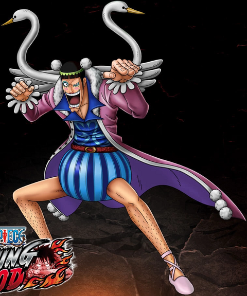 File:One Piece Burning Blood Mr 2 Bon Kurei (Artwork).png