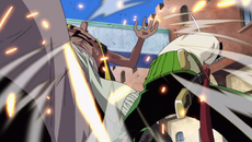 Zoro contra Daz Bones