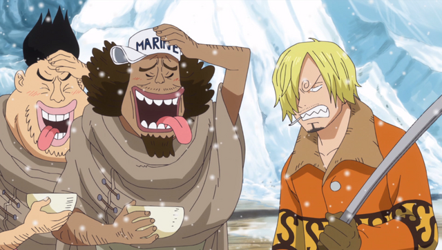 File:Pike and Sanji Celebrate.png