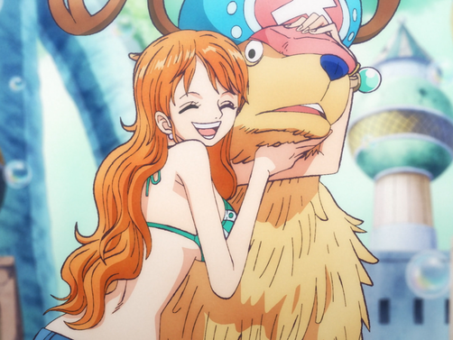 File:Nami Hugs Chopper.png
