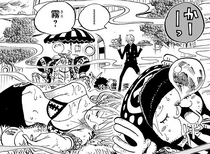 Sanji Finds Crew Knocked Out