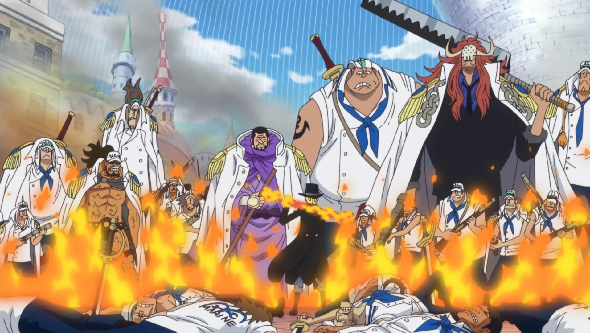 Image Sabo Confronts the Marines.png One Piece Wiki FANDOM