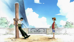 Rufy incontra Zoro